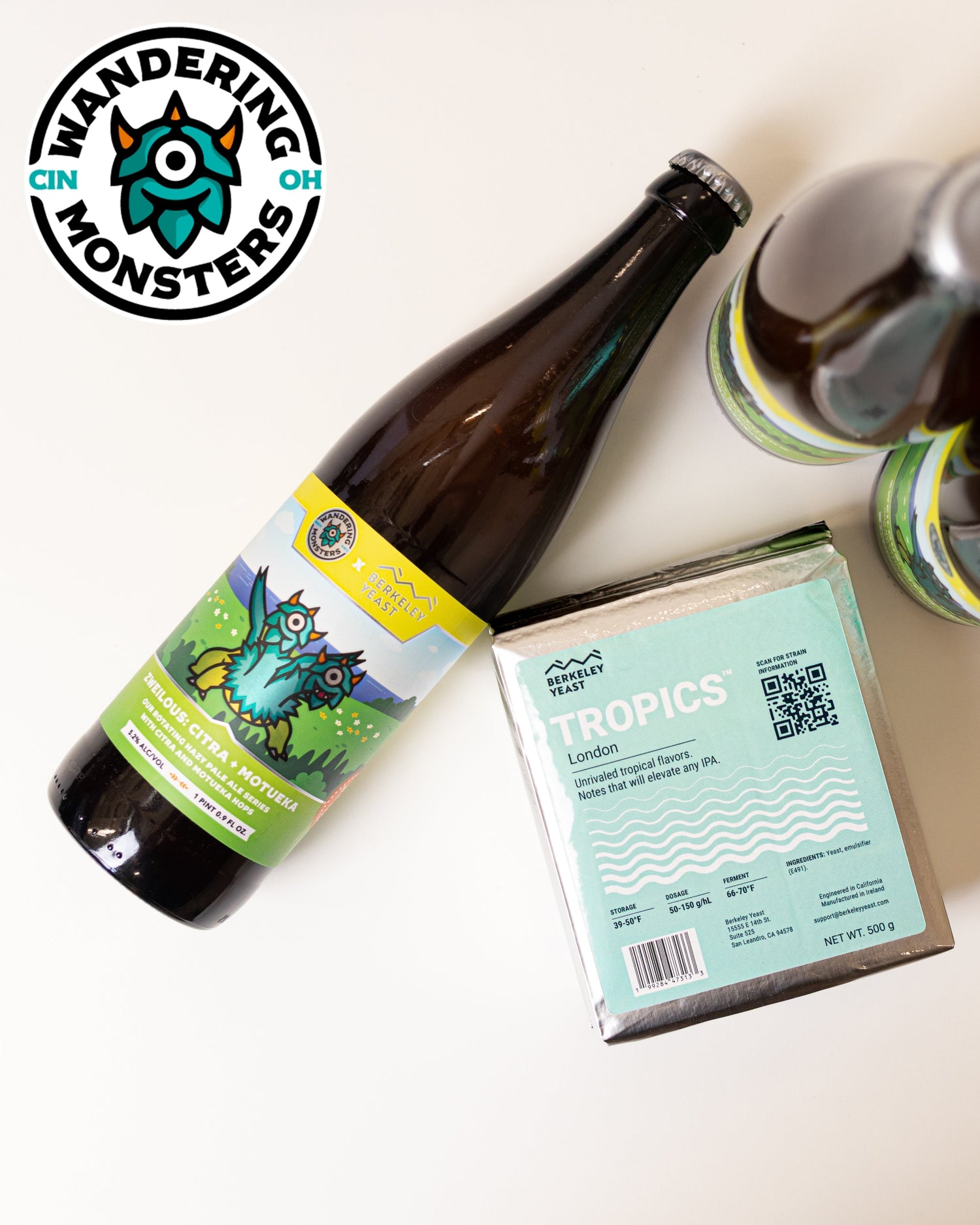 Recipe: Zweilous Hazy Session IPA | Wandering Monsters Collab