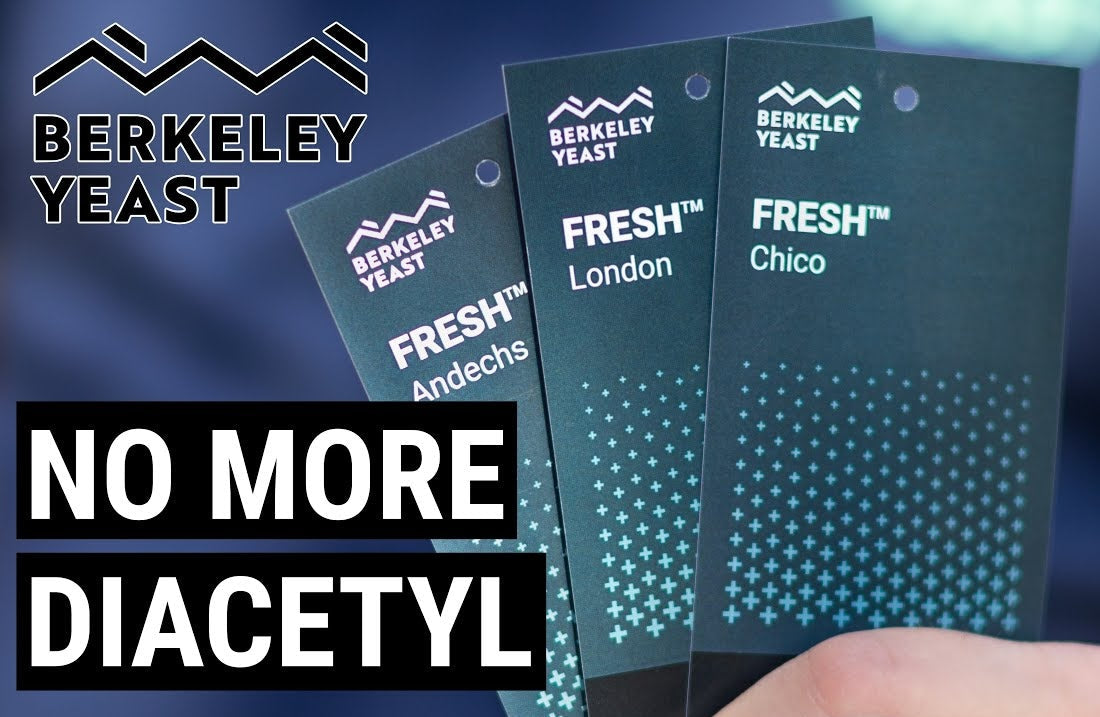 Say Goodbye to Diacetyl with Fresh™ Yeast Strains